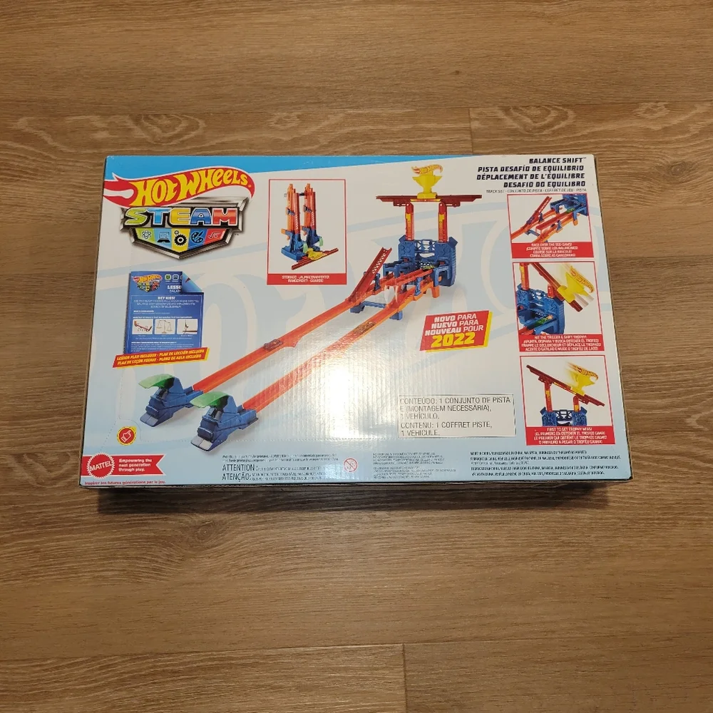 Hot Wheels STEAM Balance Shift Playset For Kids Toys New 2022